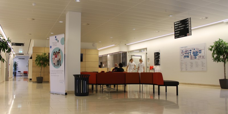 Panel, Hook-On Easy Access at Slagelse hospital, reception