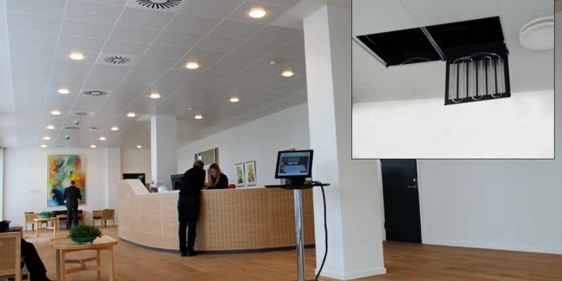 Klimaloft kassetter, Climate ceiling tiles